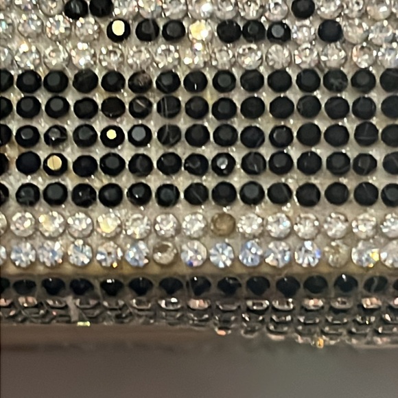 Crystal Embellished Money Clutch - Picture 6 of 17